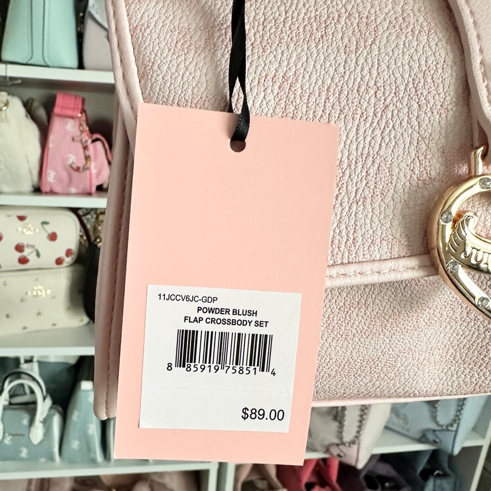 Juicy Couture Pink Crossbody Purse - Picture 4 of 5